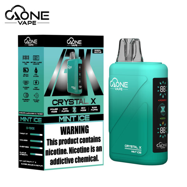 9ab5c4ee2759a4b4b7ceb863618d99ec AONE Crystal X 水晶 2 代|12000 口大容量一次性電子煙 內部升級版